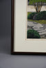 Masao Ido (1945–2016), Myōman-ji temple garden 1990, rare Artist’s Proof (AP) signed limited edition woodblock print