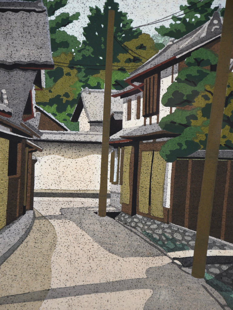 Masao Ido ‘Gokashō,’ Limited Edition Japanese Woodblock Print No. 94/150 Signed and Sealed 1987 - Art