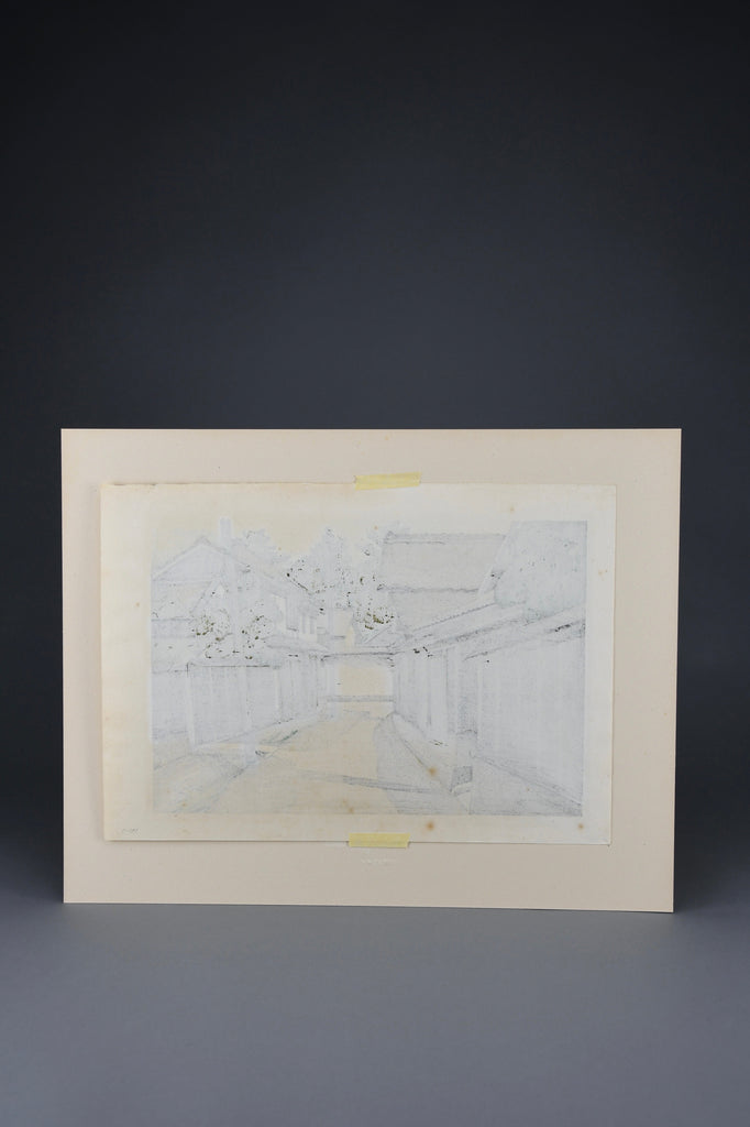 Masao Ido ‘Gokashō,’ Limited Edition Japanese Woodblock Print No. 94/150 Signed and Sealed 1987 - Art