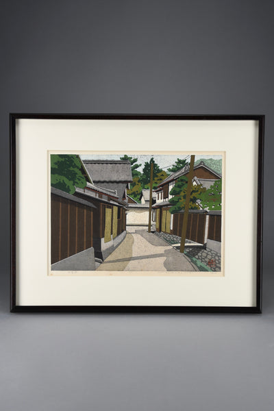 Masao Ido ‘Gokashō,’ Limited Edition Japanese Woodblock Print No. 94/150 Signed and Sealed 1987 - Art