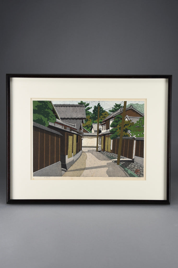 Masao Ido ‘Gokashō,’ Limited Edition Japanese Woodblock Print No. 94/150 Signed and Sealed 1987 - Art