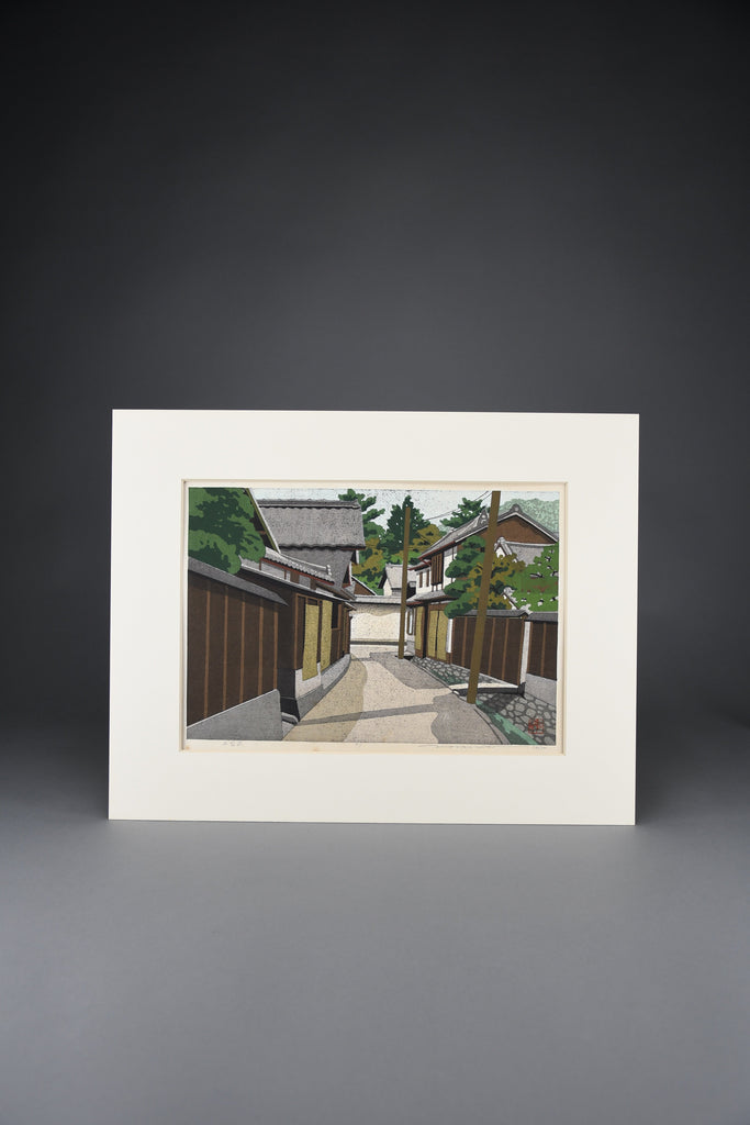 Masao Ido ‘Gokashō,’ Limited Edition Japanese Woodblock Print No. 94/150 Signed and Sealed 1987 - Art