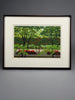 Masao Ido, “Green Shade” (緑蔭) 1991 Artist’s Proof traditional Japanese woodblock print - Art