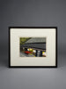 Masao Ido, “Hiranoya Kyoto”, original woodblock print signed numbered & dated 1990 - Art