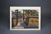 Masao Ido ’Ikaruga no Sato’ 1981 limited edition Japanese woodblock print signed & numbered - Art