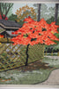 Masao Ido “Kōetsu-ji” Kyoto temple signed limited edition Japanese woodblock print - Art