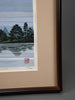 Masao Ido “Summer at Yakushiji Temple”, Original Japanese woodblock print signed & numbered - Art