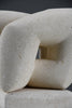 “Massa Continua” – Interlocking Abstract Sculpture by Alberto Cabiddu Pietra di Vicenza 1999 - Art