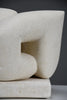 “Massa Continua” – Interlocking Abstract Sculpture by Alberto Cabiddu Pietra di Vicenza 1999 - Art