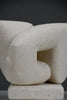 “Massa Continua” – Interlocking Abstract Sculpture by Alberto Cabiddu Pietra di Vicenza 1999 - Art