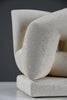 “Massa Continua” – Interlocking Abstract Sculpture by Alberto Cabiddu Pietra di Vicenza 1999 - Art