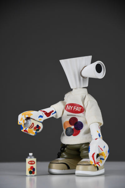 Michael Lau NY FAT Gardener London urban vinyl art toy (2003) - Art Toys