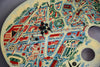 Mid Century 1958 Bruxelles World Expo Souvenir Side Table - Furniture