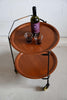 Mid Century Foldable Teak Bar Trolley - Furniture