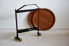 Mid Century Foldable Teak Bar Trolley - Furniture