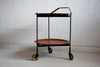 Mid Century Foldable Teak Bar Trolley - Furniture