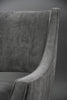 Mid-Century Grey Velvet Lounge Chair by ISA Bergamo Italy 1950s - Furniture