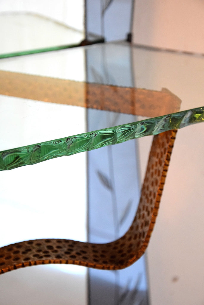 Mid century Italian hallway mirror model 2637 by Pier Luigi Colli for Cristal Art - Decor