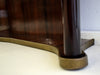 Mid Century Jatoba Brass and Glass Console by Osvaldo Borsani - Furniture