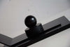 Mid-Century Modern Black and White Table Desk or Nightstand Lamp - Lighting