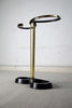 Mid-Century Modern Brass and Black Umbrella Stand - Decor