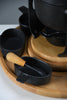 Mid-century modern cast iron and wood fondue set by Richard Nissen for Bodum Denmark 1960s - Collectibles