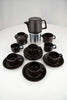 Mid-Century Modern Ceramic Espresso Set by Franco Pozzi - Decor
