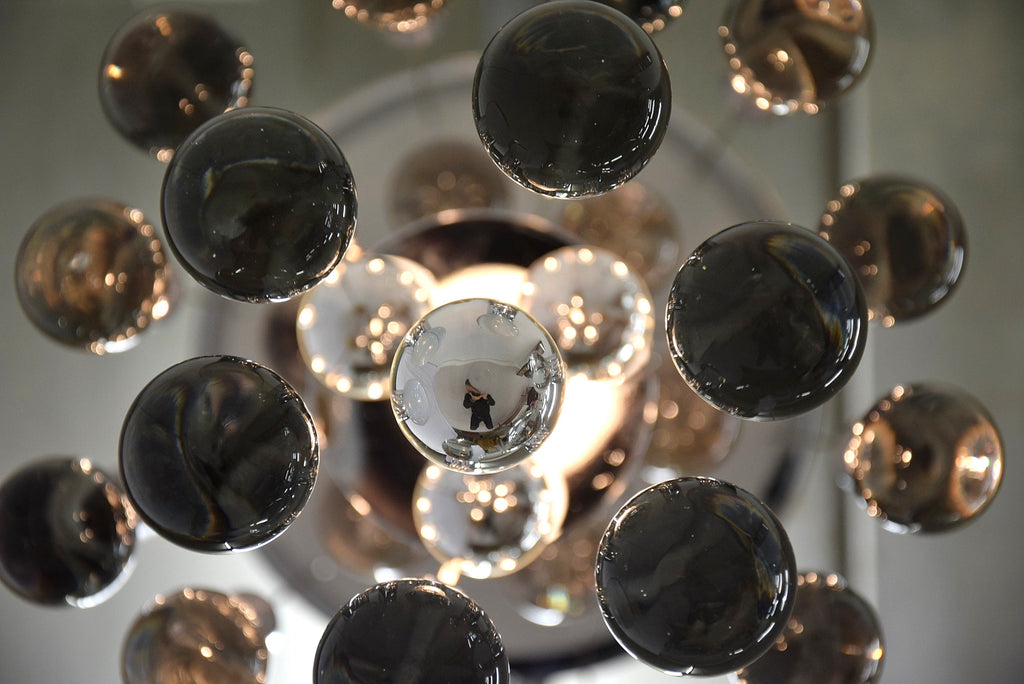 Mid century modern chandelier by Gaetano Sciolari - Lighting