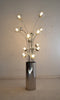 Mid century modern chrome Italian floor lamp - Lighting