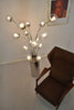 Mid century modern chrome Italian floor lamp - Lighting