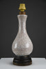 Mid-century modern craquelé table lamp by Pieter Groeneveldt theNetherlands - Lighting