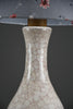 Mid-century modern craquelé table lamp by Pieter Groeneveldt theNetherlands - Lighting