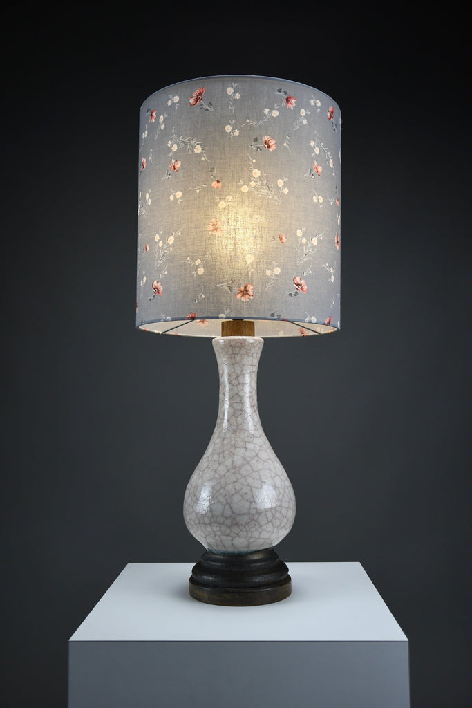 Mid-century modern craquelé table lamp by Pieter Groeneveldt theNetherlands - Lighting