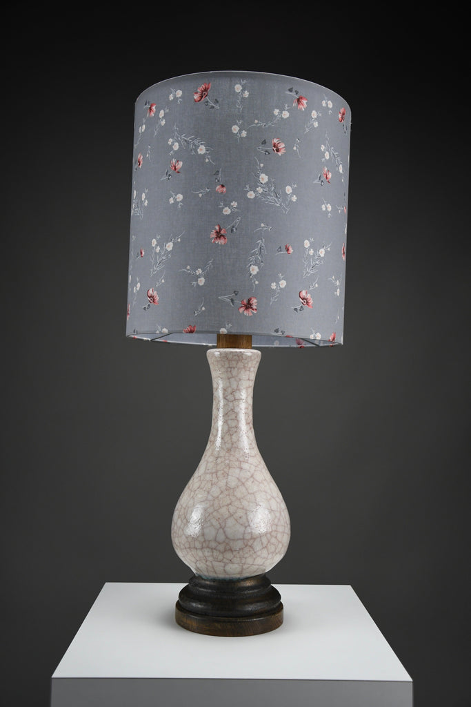 Mid-century modern craquelé table lamp by Pieter Groeneveldt theNetherlands - Lighting