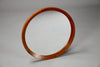 Mid-century Modern Danish Teak Round Mirror - Decor