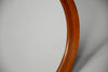 Mid-century Modern Danish Teak Round Mirror - Decor