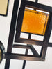 Mid-Century Modern Danish Wrought Iron and Glass Floor Lamp by Holm Sorensen - Lighting