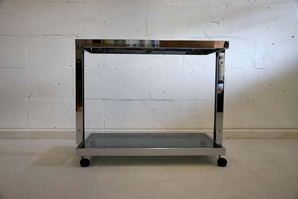 Mid-Century Modern Italian Serving Trolley - Decor
