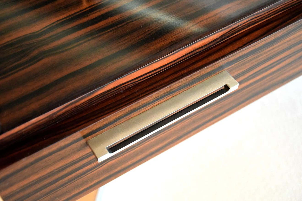 Mid-Century Modern Jatoba Brasilian Cherry Wood Vanity - Furniture