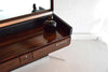 Mid-Century Modern Jatoba Brasilian Cherry Wood Vanity - Furniture
