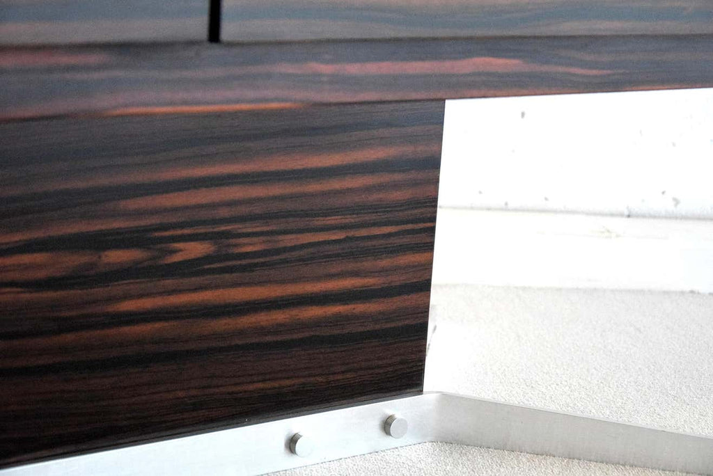 Mid-Century Modern Jatoba Brasilian Cherry Wood Vanity - Furniture