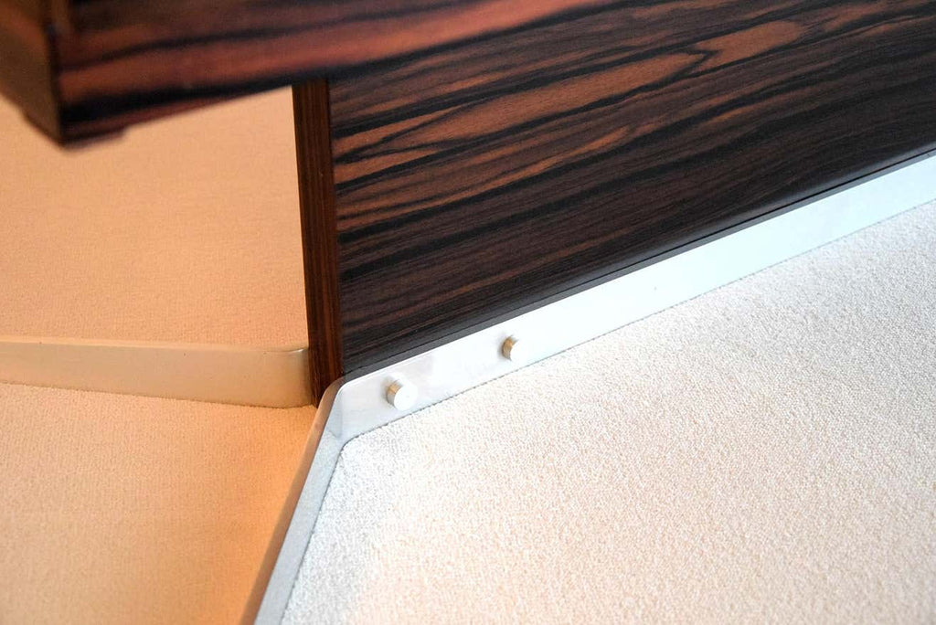 Mid-Century Modern Jatoba Brasilian Cherry Wood Vanity - Furniture