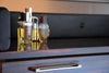 Mid-Century Modern Jatoba Brasilian Cherry Wood Vanity - Furniture