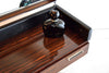Mid-Century Modern Jatoba Brasilian Cherry Wood Vanity - Furniture