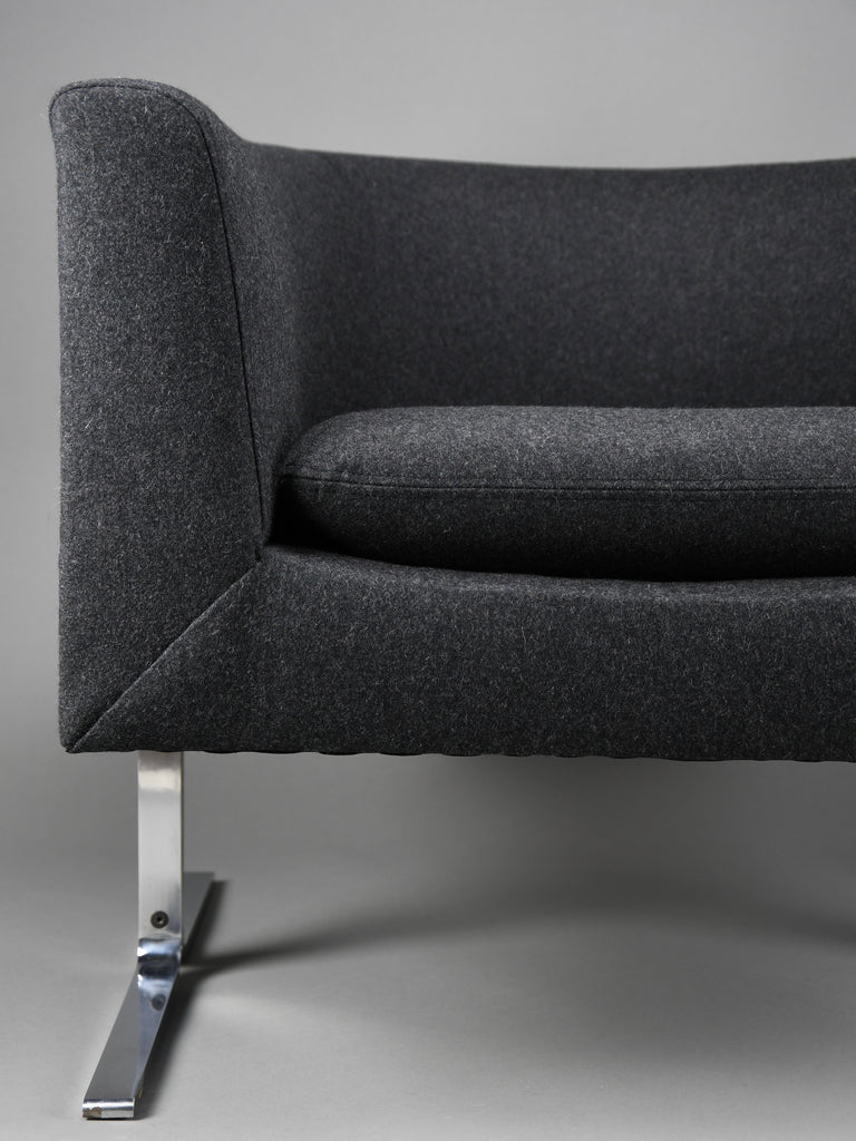 Mid-century modern lounge chair by Geoffrey Harcourt for Artifort Netherlands Early 1960s – Reupholstered in recycled