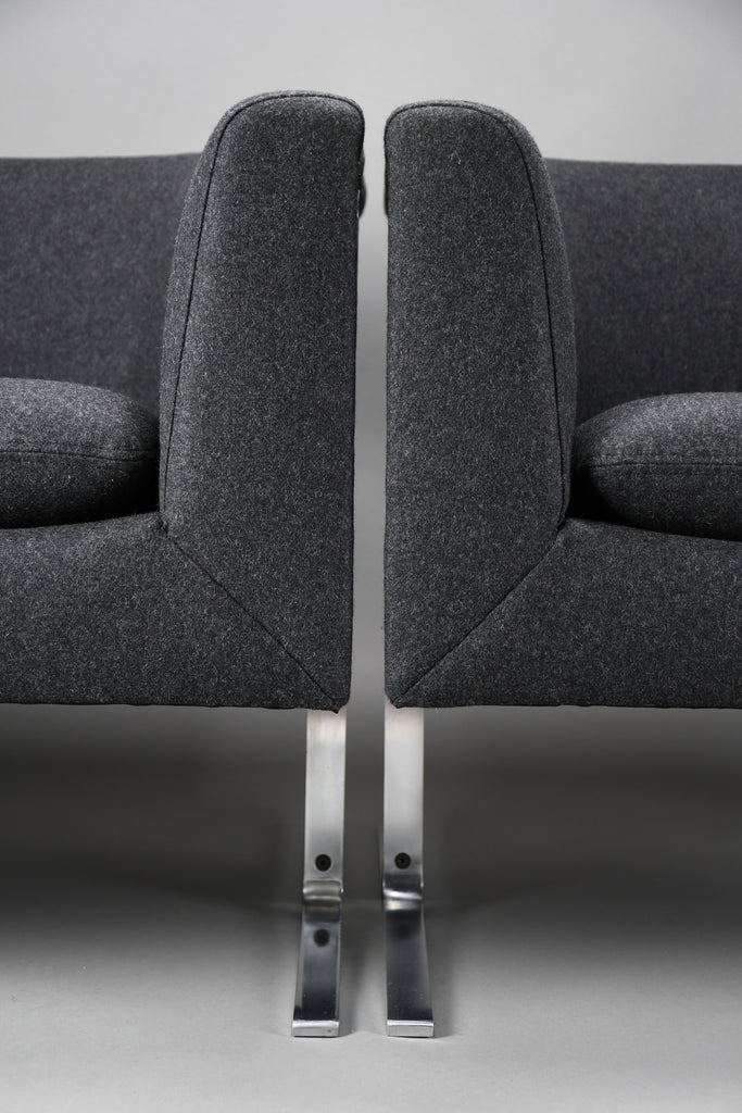 Mid-century modern lounge chair by Geoffrey Harcourt for Artifort Netherlands Early 1960s – Reupholstered in recycled