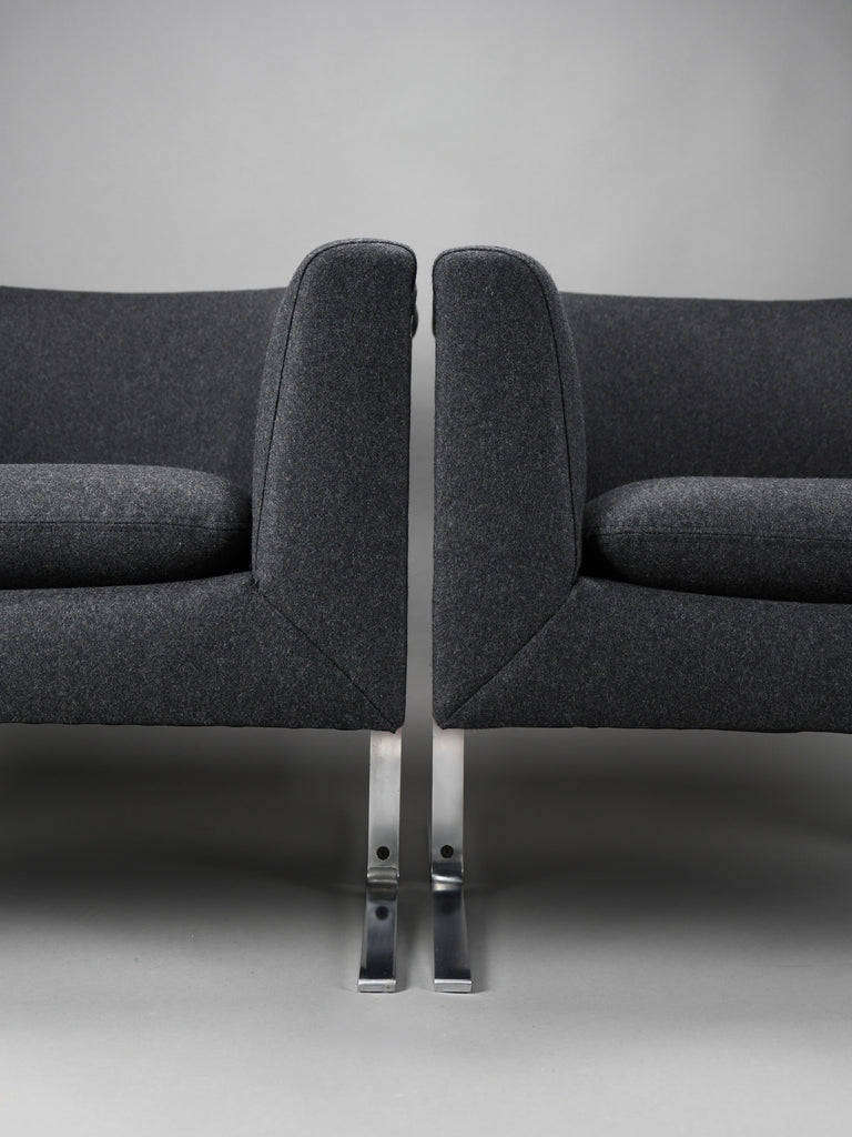 Mid-century modern lounge chair by Geoffrey Harcourt for Artifort Netherlands Early 1960s – Reupholstered in recycled