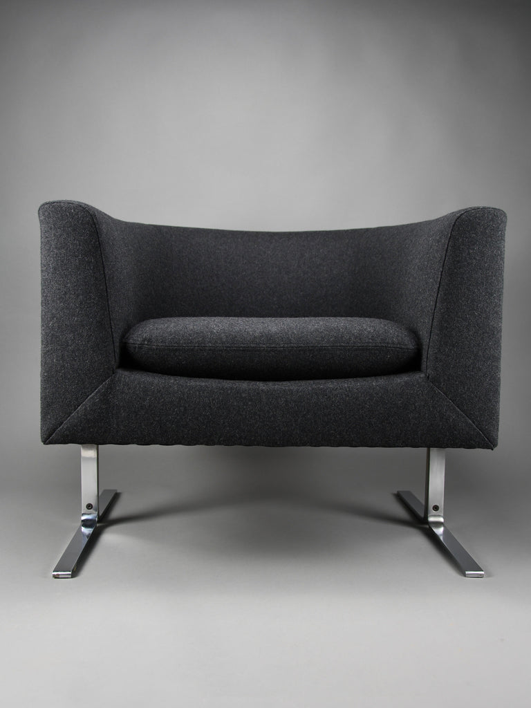 Mid-century modern lounge chair by Geoffrey Harcourt for Artifort Netherlands Early 1960s – Reupholstered in recycled