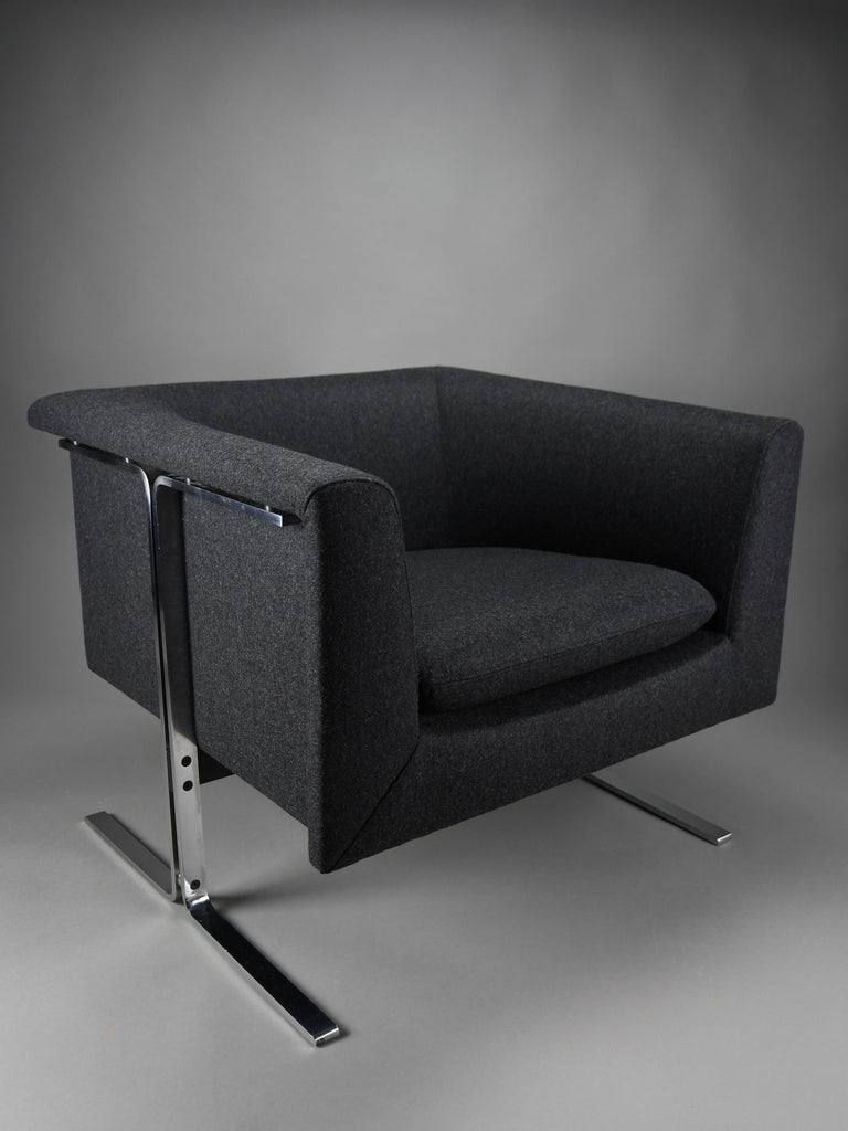 Mid-century modern lounge chair by Geoffrey Harcourt for Artifort Netherlands Early 1960s – Reupholstered in recycled