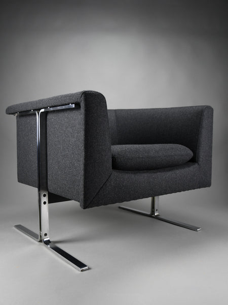 Mid-century modern lounge chair by Geoffrey Harcourt for Artifort Netherlands Early 1960s – Reupholstered in recycled